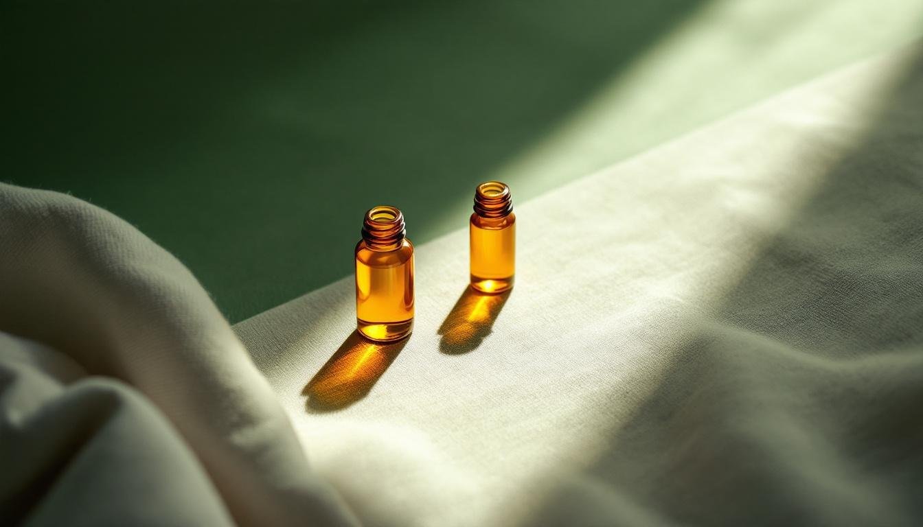 Two pill formats photographed side by side under flat editorial light