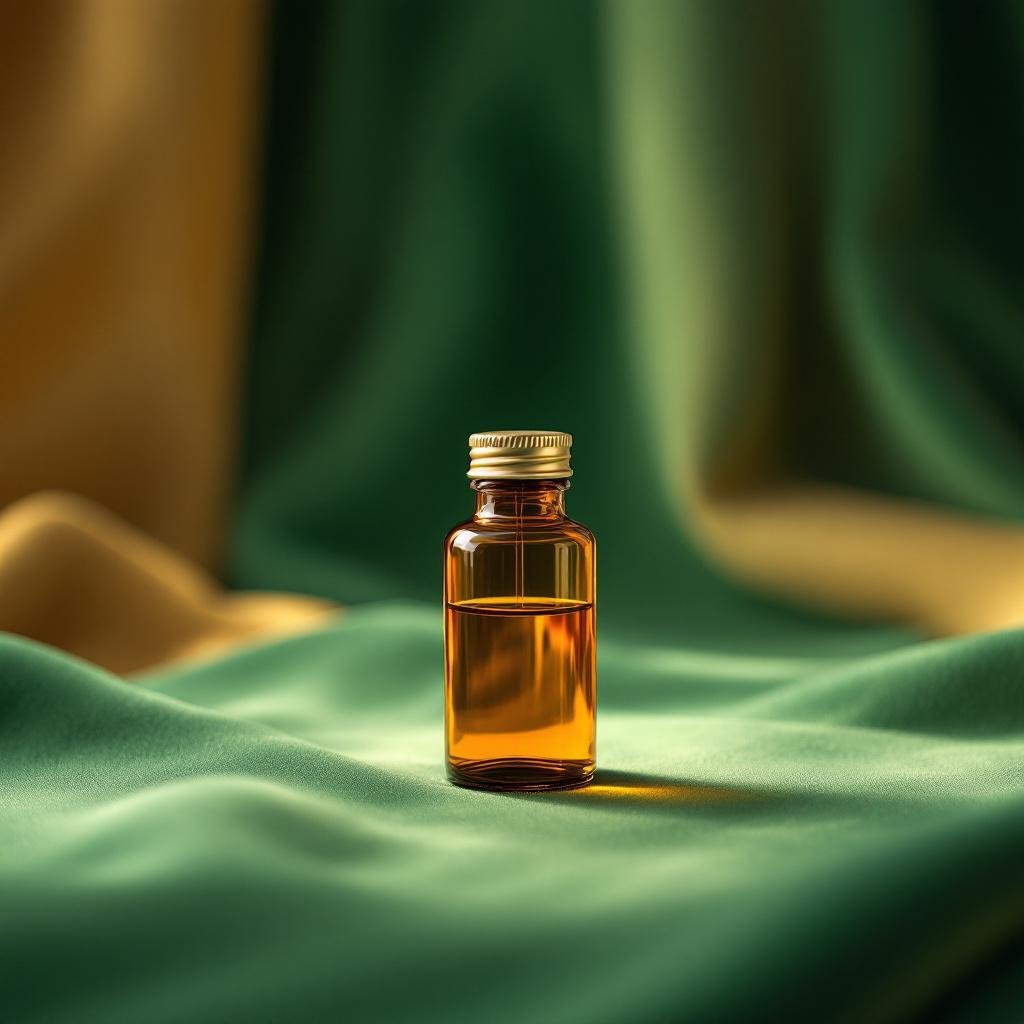 A single injectable vial photographed under even editorial light